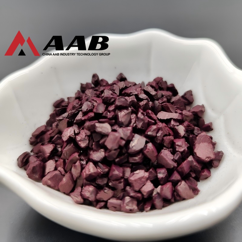 High-performance Transparent Bluish-red Hue